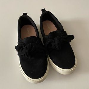 Black Bow Sneakers
